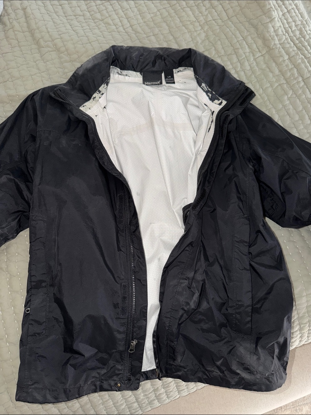 Men’s Marmot Black Raincoat